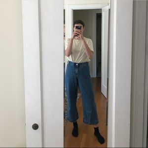 Everlane Edition 02 Wide Leg Denim Crop